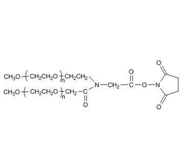 Y-shape (MPEG20K)2 Succinimidyl Carboxymethyl Ester