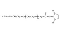 Azide PEG Succinimidyl Carboxymethyl Ester