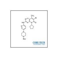 tert-butyl 4-[6-[(6-bromo-8-cyclopentyl-5-methyl-7-oxopyrido[2,3-d]pyrimidin-2-yl)amino]pyridin-3-yl