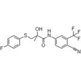 N-[4-Cyano-3-(trifluoromethyl)phenyl]-3-[(4-fluorophenyl)thio]-2-hydroxy-2-methylpropionamide