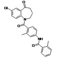 7-chloro-1-[2-methyl-4-[(2-methylbenzoyl)amino]benzoyl]-5-oxo-2,3,4,5-tetrahydro-1H-1-benzazepine