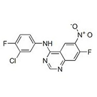 4-Quinazolinamine, N-(3-chloro-4-fluorophenyl)-7-fluoro-6-nitro-