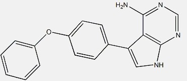 3-(4-Phenoxyphenyl)-1H-pyrazolo(3,4d)pyrimidin-4-amine
