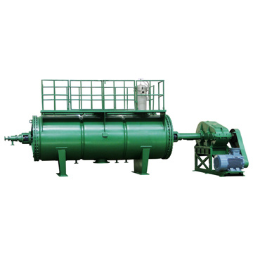 Vacuum rake dryer