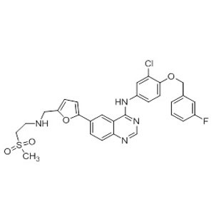 N-{3-chloro-4-[(3-fluorobenzyl)oxyl]phenyl}-6-[5-({[2-(methylsulfonyl)ethyl]amino}methyl)furan-2-yl]