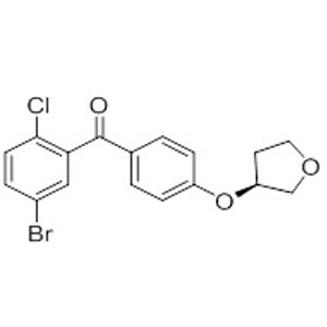 (5-bromo-2-chlorophenyl)(4-(((3s)-tetrahydro-3-furanyl)oxy)phenyl)methanone