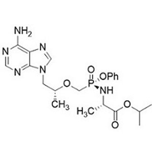 L-alanine,N-[(S)-[[(1R)-2-(6-amino-9H-purin-9-yl)-1methylethoxy]methyl]phenoxyphosphinyl]-, 1-methyl