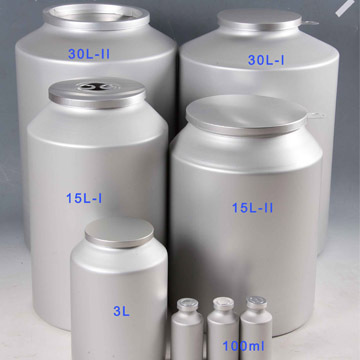 Pharmaceutical API powder packaging aluminum bottles