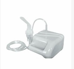 Air-compressing nebulizer