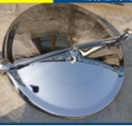 High quality phi 500 stainless steel manhole