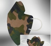 Fish - shaped belt valve mask  
