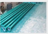 Steel liner teflon pipeline 4