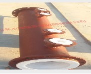 Steel liner tetrafluoroconcentric reducer