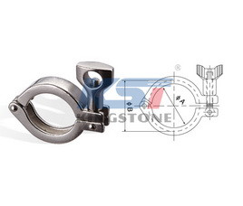 13MHH Heavy duty single pin clamp