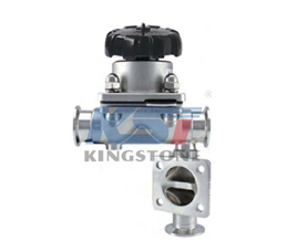 Series diaphragm valve