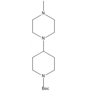 tert-butyl 4-(4-methylpiperazin-1-yl)piperidine-1-carboxylate