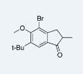 4-Bromo-6-tertbutyl-5-methoxy-2-methylindan-0-one