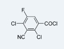 3-Cyano-2,4-dichloro-4-fluorobenzoyl chloride