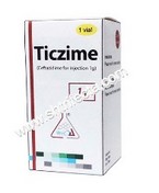 Cefotazidime for injection 1g