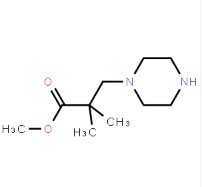 methyl2,2-dimethyl-3-(piperazin-1-yl)propanoate