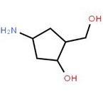 (1S,2R,4R)-4-amino-2-(hydroxymethyl)cyclopentan-1-ol