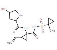 (2S,4R)-4-hydroxy-N-((1R,2S)-1-(((1-methylcyclopropyl)sulfonyl)carbamoyl)-2-vinylcyclopropyl)pyrroli