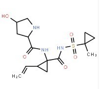 (2S,4R)-4-hydroxy-N-((1R,2S)-1-(((1-methylcyclopropyl)sulfonyl)carbamoyl)-2-vinylcyclopropyl)pyrroli