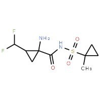 (1R,2R)-1-amino-2-(difluoromethyl)-N-((1-methylcyclopropyl)sulfonyl)cyclopropane-1-carboxamide