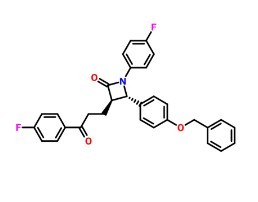 (3R,4S)-1-(4-Fluorophenyl)-3(R)-[3-(4-fluorophenyl)-3-oxo-propyl]-4(S)-( 4-(benzyloxy)phenyl)-2-azet