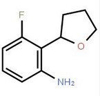 3-fluoro-2-(tetrahydrofuran-2-yl)aniline