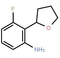 3-fluoro-2-(tetrahydrofuran-2-yl)aniline