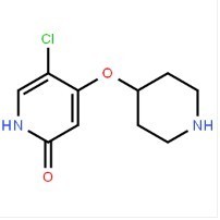 5-chloro-4-(piperidin-4-yloxy)pyridin-2(1H)-one