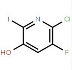 6-chloro-5-fluoro-2-iodopyridin-3-ol