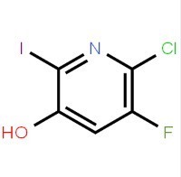 6-chloro-5-fluoro-2-iodopyridin-3-ol