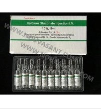 Calcium gluconate injection 10%, 10ml