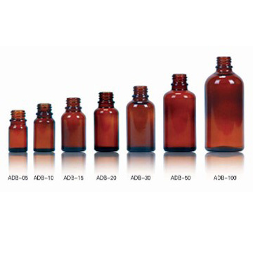 Sunshine Glass-Amber Drop Dispensing Bottle  