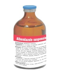 Albendazole suspension