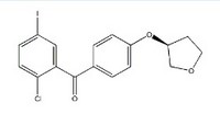 (2-Chloro-5-iodophenyl)(4-(((3s)-tetrahydro-3-furanyl)oxy)phenyl)methanone