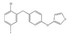 (3s)-3-(4-((2-chloro-5-iodophenyl)methyl)phenoxy)
tetrahydro-furan