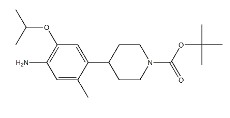 Tert-butyl 4-(4-aMino-5-isopropoxy-2-Methylphenyl)
piperidine-1-carboxylate