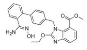 2-Ethoxy-1-[[2'-[(hydroxyamino)iminomethyl][1,1'-biphenyl]-4-yl]methyl]-1H-benzimidazole-7-carboxyli