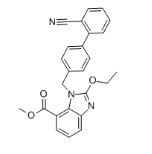 Methyl 1-[(2'-cyanobiphenyl-4-yl)methyl]-2-ethoxy-1H-
benzimidazole-7-carboxylate