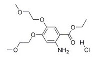 2-Amino-4,5-bis(2-methoxyethoxy)benzoic acid ethyl ester hydrochloride