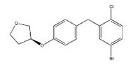 (3s)-3-(4-((5-bromo-2-chlorophenyl)methyl)phenoxy)
tetrahydro-furan