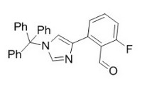 2-fluoro-6-(1-trityl-1H-imidazol-4-yl)benzaldehyde