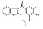 2-Butyl-3-(3,5-diiodo-4-hydroxy benzoyl)benzofuran