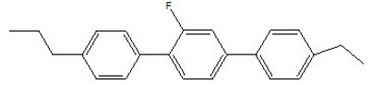 2`-fluorine-4-propyl-4``-ethylterphenyl