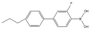 3-fluorine-4-(4-propylphenyl)benzeneboronic acid