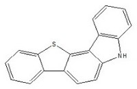 7H-benzo「d」carbazole「4,3-b」thiophene