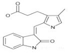 (Z)-3-[4-Methyl-2-(2-oxo-3,4-dihydroindol-3-ylidenemethyl)pyrrol-3-yl]propionic acid